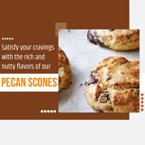 Scones promotional poster