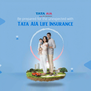 Tata Aia Life Insurance promotional post