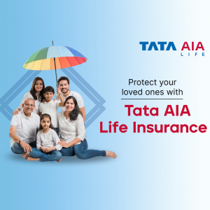 Tata Aia Life Insurance promotional template