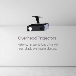 Projectors marketing poster