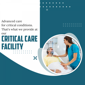 Critical Care promotional template