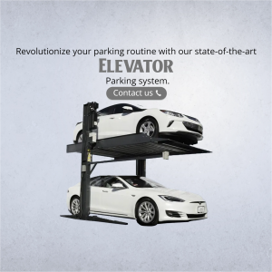 Car Parking Elevator template