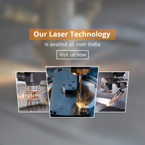 Laser Technology marketing poster