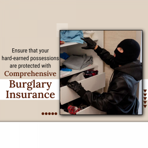 Burglary insurance facebook banner