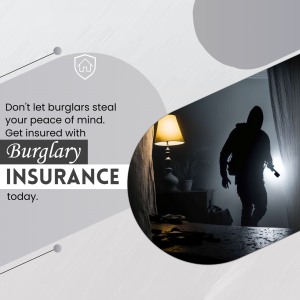 Burglary insurance facebook ad