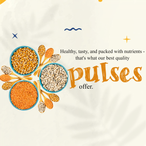 Pulses promotional template