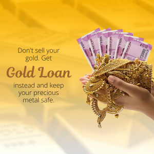 Gold Loan marketing post