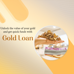 Gold Loan marketing poster