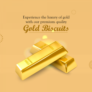 Gold Biscuit promotional poster
