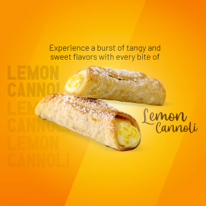 Cannoli business banner