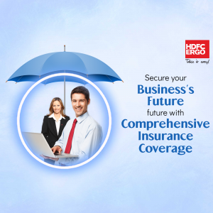 HDFC ergo business banner