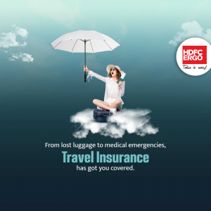 HDFC ergo business flyer