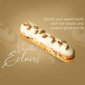 Eclairs marketing poster