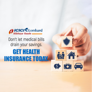 ICICI Lombard marketing poster