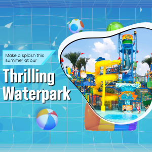 Water Park marketing poster