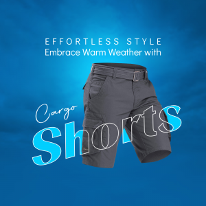 Men Shorts promotional post