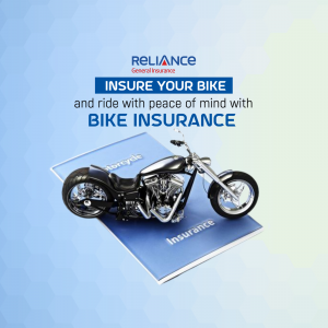 Reliance General Insurance marketing poster