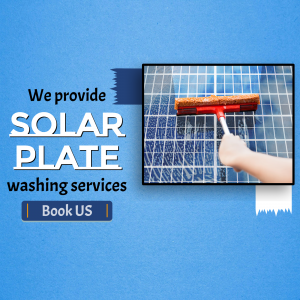 Solar Maintenance promotional template