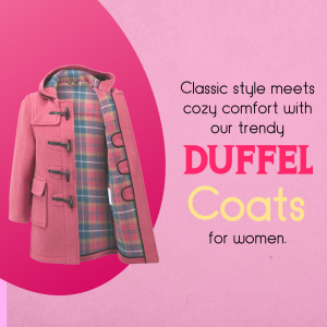 Women Coats promotional poster