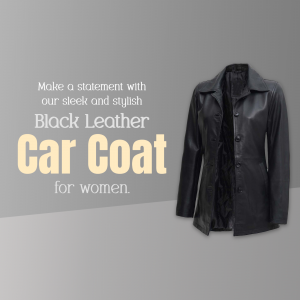 Women Coats promotional post