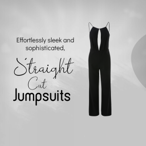 Women Jumpsuits promotional template