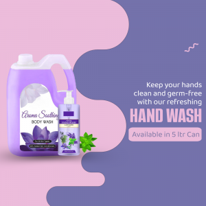 Cleaning Products promotional template