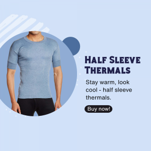 Men Thermals promotional post