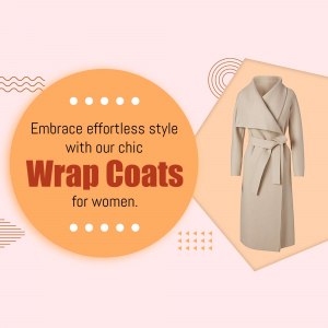 Women Coats business banner