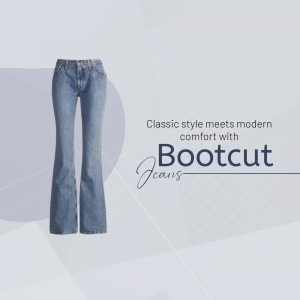 Women Jeans promotional post
