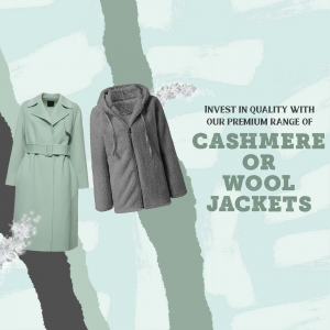 Women Jackets business flyer