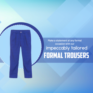 Kids Trousers promotional post