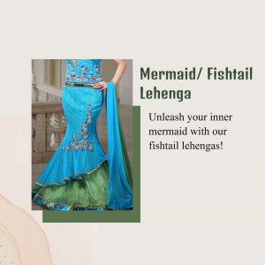 Women Lehenga Cholis promotional template