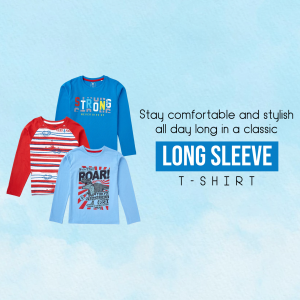 Kids T Shirt promotional template