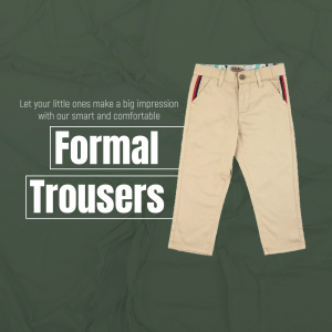 Kids Trousers instagram post