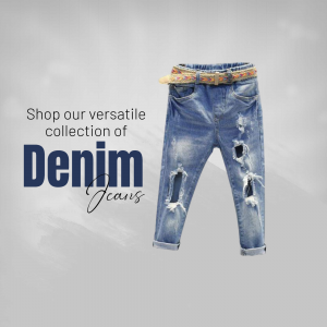 Kids Jeans marketing post