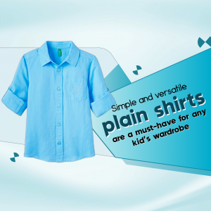 Kids Shirts marketing poster