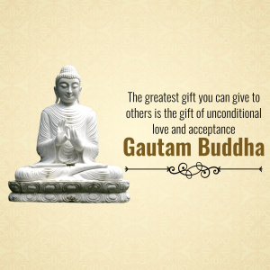 Gautam Buddha facebook ad banner