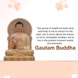 Gautam Buddha Social Media post