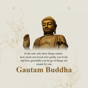 Gautam Buddha image