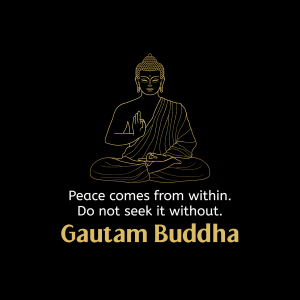 Gautam Buddha poster