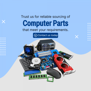 Computer Accessories promotional poster