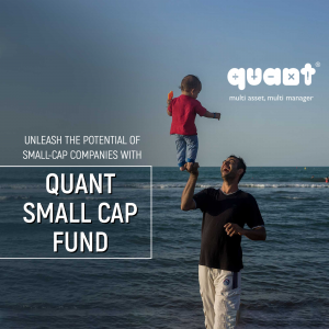 Quant Mutual Fund business flyer