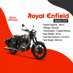 Royal Enfield Two Wheeler promotional poster
