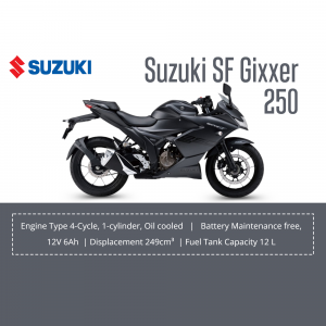 Suzuki Two Wheeler marketing poster