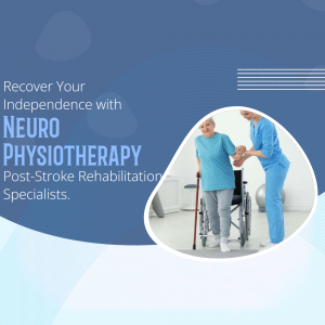 Neuro Physiotherapy business flyer