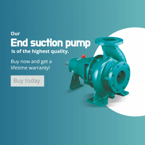 End suction pump promotional images