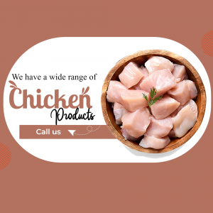 Chicken Farming promotional poster