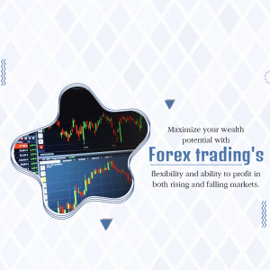 Forex trading promotional template