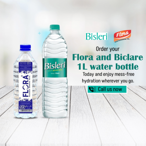 Water Bottle Supplier marketing post