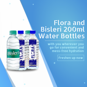 Water Bottle Supplier marketing poster
